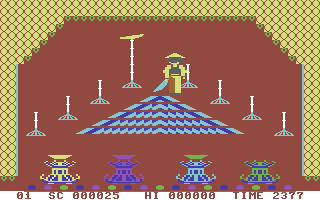 Chinese Juggler screenshot 4 for Commodore 64